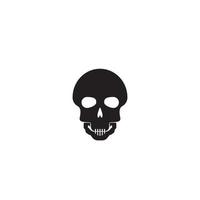 Skull icon vector illustration design template