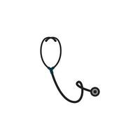 stethoscope icon vector illustration design template.