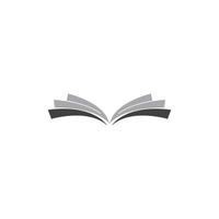 Book logo vector illustration design template.