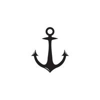 Anchor icon vector illustration design template