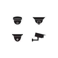 CCTV icon vector illustration design template