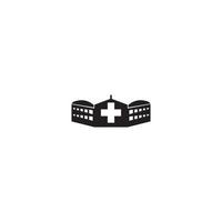 medical hospital icon vector