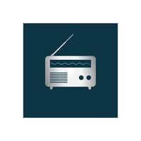 Radio icon vector illustration design template