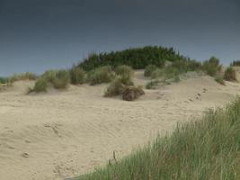 la isla de borkum en el mar del norte foto