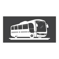 bus icon vector illustration logo template.