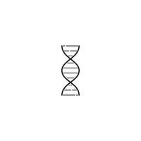 DNA icon vector illustration design template