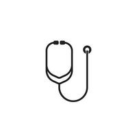 stethoscope icon vector illustration design template.