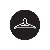 Hanger logo vector illustration design template