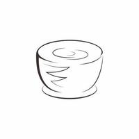 diseño elegante del vector de la taza de café