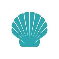 sea shell logo vector