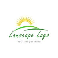 landscape vector logo