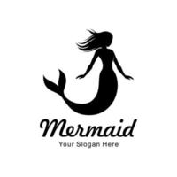 mermaid vector logo