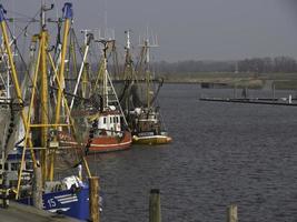 Greetsiel en el mar del norte alemán foto