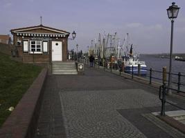 Greetsiel en el mar del norte alemán foto