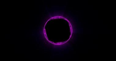 Particle audio react animation. 4K Resolution video