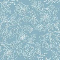 Floral background with beautiful flower vector