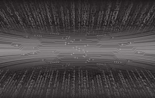 Fondo de concepto de tecnología futura de circuito cibernético vector