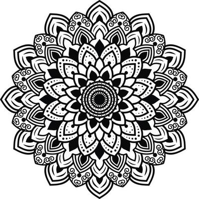 Luxury Ornamental Mandala Design Template