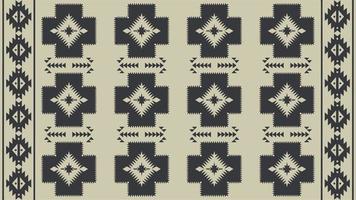 Ilustración de vector de diseño de patrón de tela negra