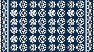 Fabric Pattern Design Vector Illustration