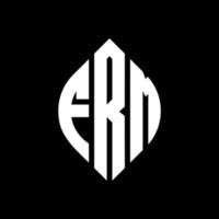 FRM circle letter logo design with circle and ellipse shape. FRM ellipse letters with typographic style. The three initials form a circle logo. FRM Circle Emblem Abstract Monogram Letter Mark Vector. vector