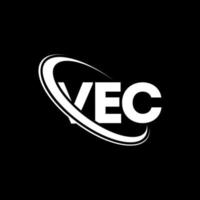 logotipo vec. letra vec. diseño del logotipo de la letra vec. logotipo de iniciales vec vinculado con círculo y logotipo de monograma en mayúsculas. tipografía vec para tecnología, negocios y marca inmobiliaria. vector