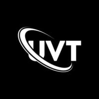 UVT logo. UVT letter. UVT letter logo design. Initials UVT logo linked with circle and uppercase monogram logo. UVT typography for technology, business and real estate brand. vector