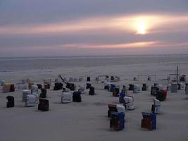 la isla de borkum foto