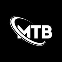 MTB logo. MTB letter. MTB letter logo design. Initials MTB logo linked with circle and uppercase monogram logo. MTB typography for technology, business and real estate brand. vector