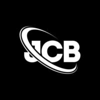 JCB logo. JCB letter. JCB letter logo design. Initials JCB logo linked with circle and uppercase monogram logo. JCB typography for technology, business and real estate brand. vector