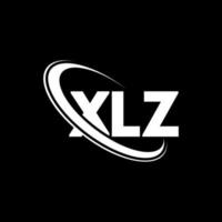 XLY logo. XLY letter. XLY letter logo design. Initials XLY logo linked with circle and uppercase monogram logo. XLY typography for technology, business and real estate brand. vector