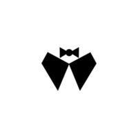 collar icon vector on white background, Perfect use for website, pattern, design, etc.