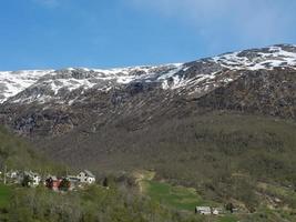 Flam in norway photo