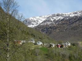 Flam in norway photo