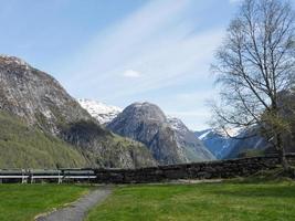 Flam in norway photo