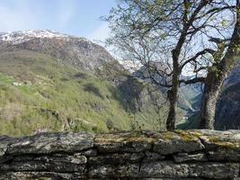 Flam in norway photo