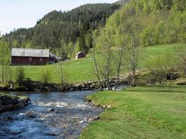 Flam in norway photo