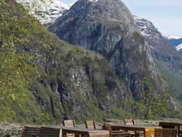 el pueblo de flam en noruega foto