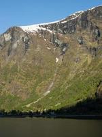 el pueblo de flam en noruega foto