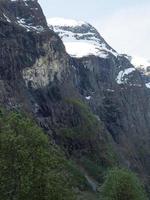 the village of flam in norway photo