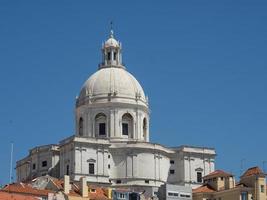 lisbon at the tagus river photo