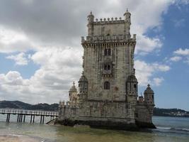 Lisbon city in portugal photo