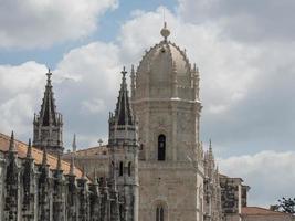 Lisbon city in portugal photo