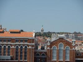 Lisbon at the tagus river photo