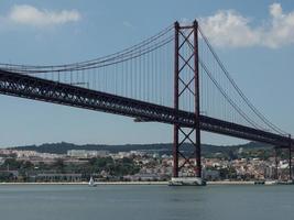 Lisbon city in portugal photo