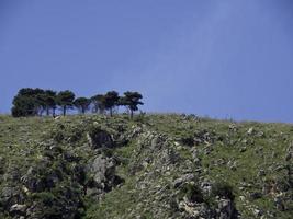 Palermo on sicilia island photo