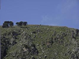 Palermo on sicilia island photo