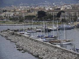 Palermo on sicilia island photo