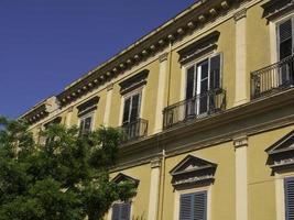 sicilia island with the city of Palermo photo