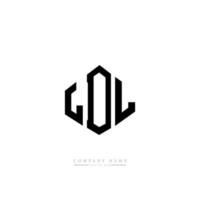 LDL letter logo design with polygon shape. LDL polygon and cube shape logo design. LDL hexagon vector logo template white and black colors. LDL monogram, business and real estate logo.